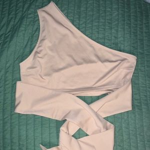 SHEIN one shoulder cropped top. Never worn, was too large on me.